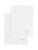 2-Pack Burp Cloths | White | Colored Organics