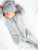 Classic Knotted Hat - Mist | Colored Organics
