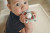 Choose the Giraffe Teether from Ali + Oli for safe, stylish, and stimulating toys.