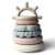 Soft Silicone Stacking Ring Tower (6-pc) Sun | Ali Oli