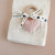 Pique Blanket & Heart Rattle Gift Set | The Blueberry Hill