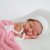 Newborn White Angora Knit Bonnet Infant | Huggalugs