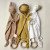 Organic Bunny Security Lovie Blanket | Cheengo