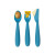 Happy Utensils | Blue | ezpz