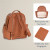  Itzy Mini Plus | Diaper Bag - Cognac| Itzy Ritzy