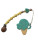 Ice Cream Pacifier And Toy Clip With Teether Bundle | Mint Ice Cream | Three Hearts