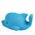 Dolphin Organic Natural Rubber Rattle, Teether & Bath Toy | Tikiri Toys