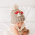 Mushroom Hand Knit Beanie Hat Pebble | Huggalugs