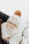 hi. Pecan Hand Knit Beanie Hat | Huggalugs