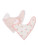 Bunny & Pink Wave Bib Set 