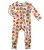 Pink Pumpkin Patch | Organic 2-Way Zip Romper | Siix Collection