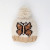 Butterfly Hand Knit Beanie Hat | Huggalugs