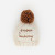 Snow Bunny Pecan Beanie Hat for Baby & Kids  | Huggalugs