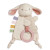 Bitzy Crinkle | Sensory Crinkle Toy with Teether | Bunny | Itzy Ritzy