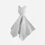 Organic Cotton Bear Lovey | Light Grey | The Blueberry Hill