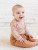 Organic River Bodysuit - Long Sleeve - Ginger Stripe | Colored Organics