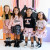 Flocked Bats Halloween Bow Tiered Tutu