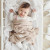 100% Cotton Luxury Knit Heart Swaddle Baby Blanket - Rose Pink
