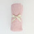 Huggalugs Blush Garter Stitch Knit Blanket