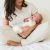 24 Hour Convertible Baby Gown | Cloud - Eco-Friendly Soft Bamboo & Cotton Sleepwear by Goumi