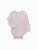 Classic everyday one-piece for your little one, the  organic Long Sleeve Baby Bodysuit in  Wisteria.