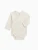 Ivory Kimono Long Sleeve Bodysuit from Colored Organics