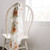 Muslin Swaddle | Spring Blossom | White | Mini Scout
