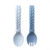  Sweetie Spoons | Silicone Baby Fork + Spoon Set | Itzy Ritzy