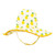  Pineapple Sunhat UPF 25+ for Babies & Toddlers | Huggalugs