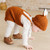 Hand Knit Romper | Cinnamon | The Blueberry HIll