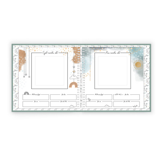 Celestial Skies Luxury Memory Baby Book | Lucy Darling