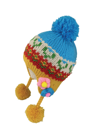 Flower Trapper Hat | Jeanne Simmons