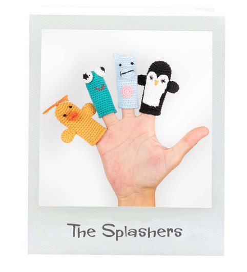 The Splashers Finger Puppets (Set of 4) | Cuddoll