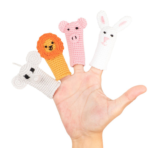 The Explorers Finger Puppets (Set of 4) | Cuddoll