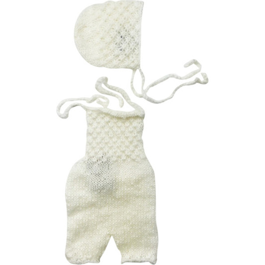 Newborn Mohair Bonnet & Pants Set | The Blueberry Hill