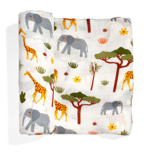 In The Savanna Bamboo Swaddle | Rookie Humans