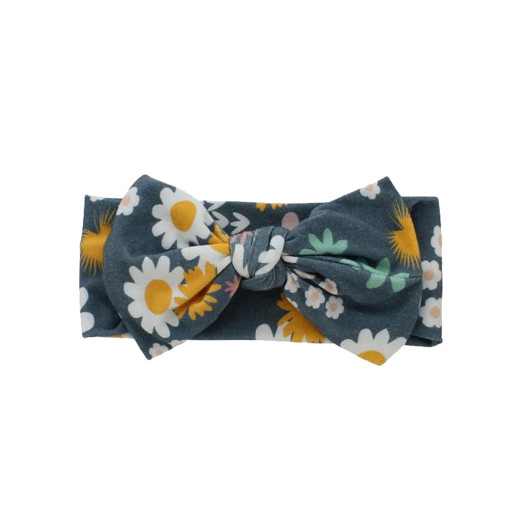 Blue Daisy Bamboo Headband | Emerson and Friends