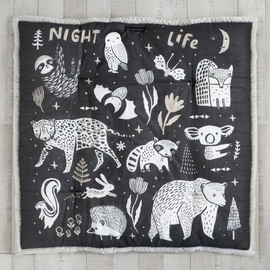 Wildlife Reversible Playmat | Wee Gallery