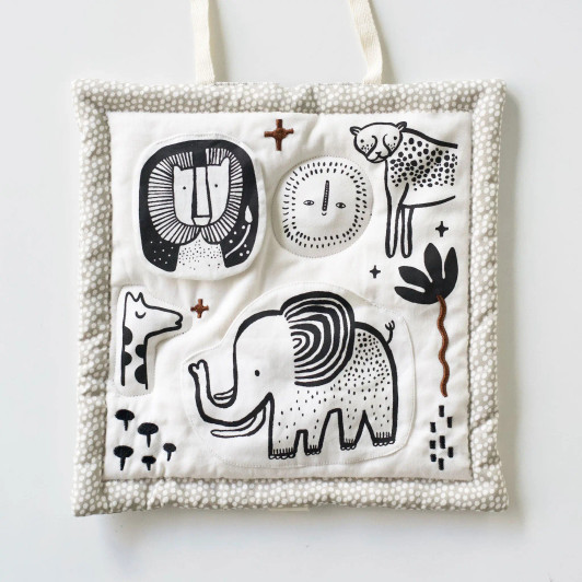  Organic Activity Pad | Safari | Wee Gallery