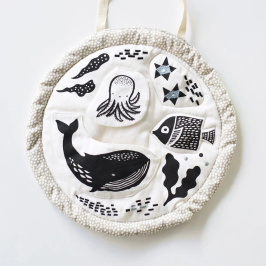 Organic Activity Pad | Ocean | Wee Gallery