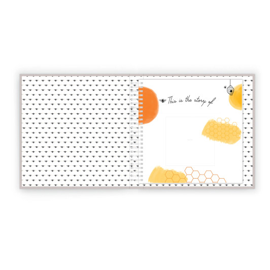 Honey Bee Luxury Memory Baby Book | Lucy Darling
