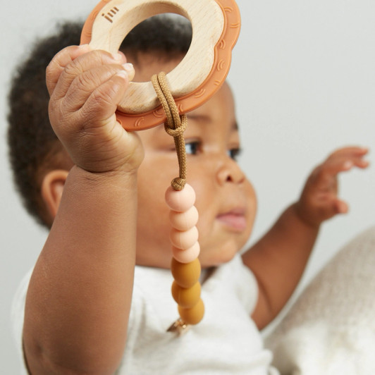  Honey Teether + Clip Set | January Moon