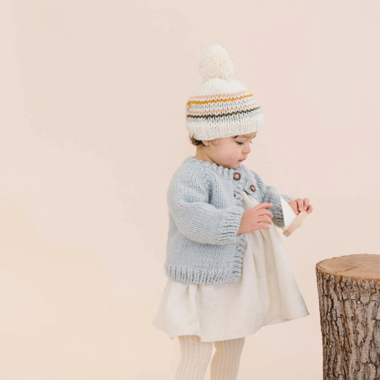 Rainbow Stripe Hat | Pastel | The Blueberry Hill