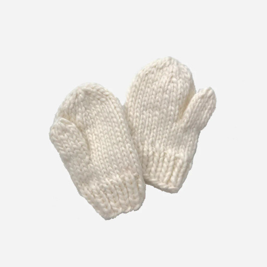 Mittens | Cream | The Blueberry Hill