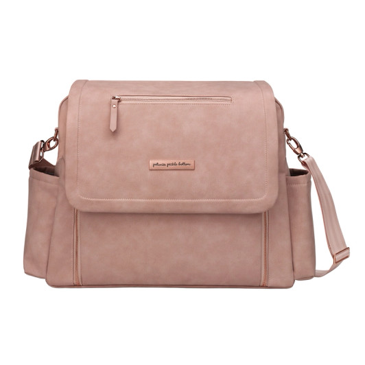 Boxy Backpack Deluxe in Toffee Rose | Petunia Pickle Bottom
