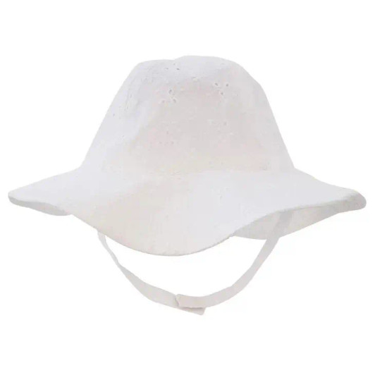 Flowered Eyelet Sunhat for Babies & Toddlers | Huggalugs