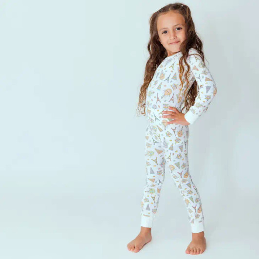 One Day in Paris Kids Pajamas | Norani