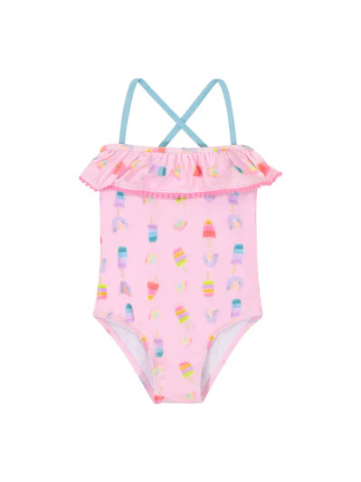  Girls Popsicle Print 1-Piece Swimsuit | Andy & Evan