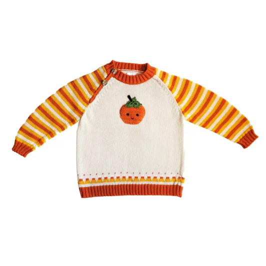 Pumpkin Halloween Sweater | Melange Collection