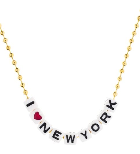 I Love New York Necklace | Gunner & Lux